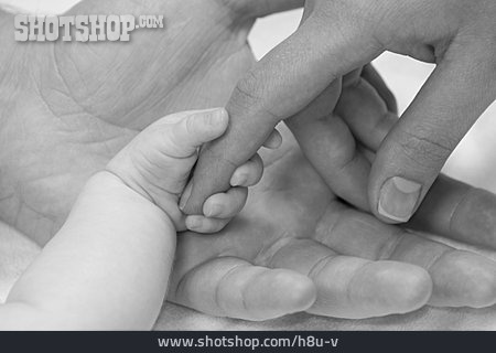 
                Baby, Pflege & Fürsorge, Hand Halten, Kinderhand                   