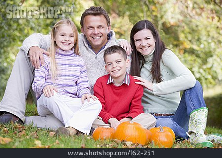 
                Herbst, Kürbis, Familie                   