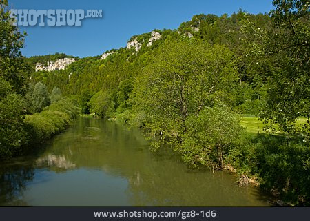 
                Fluss, Donau, Schwäbische Alb                   
