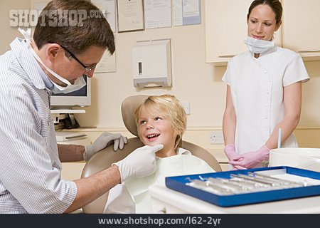 
                Junge, Untersuchung, Zahnarzt                   