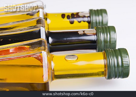 
                Olivenöl, ölflasche, Essigflasche, Weinessig                   
