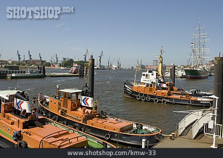 
                Schifffahrt, Hamburg, Hamburger Hafen                   