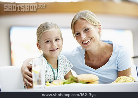 
                Mutter, Tochter, Mittagessen                   