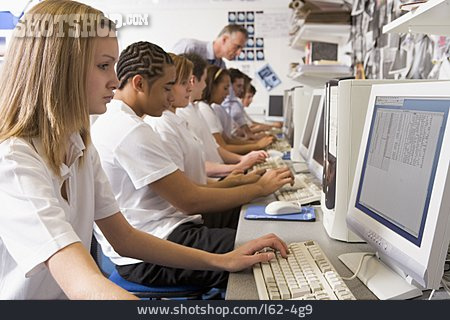 
                Unterricht, Klasse, Computerkurs                   