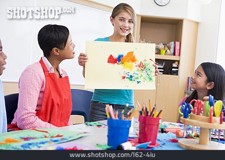 
                Malen, Unterricht, Kunstunterricht                   