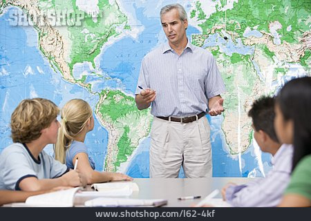 
                Schule, Unterricht, Lehrer, Geographie                   