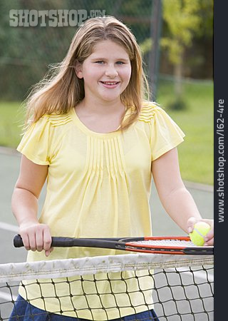 
                Mädchen, Sport & Fitness, Tennis, Tennisspielerin                   