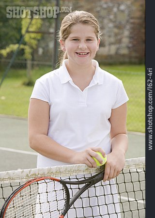 
                Mädchen, Sport & Fitness, Tennis, Tennisspielerin                   