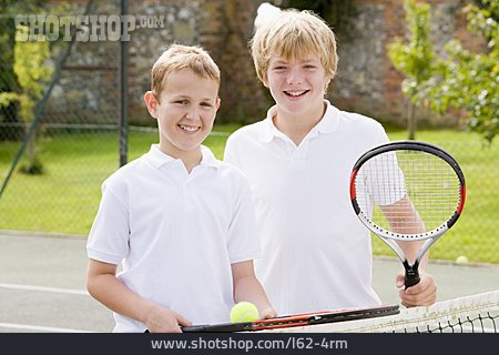 
                Freundschaft, Sport & Fitness, Tennisspieler                   