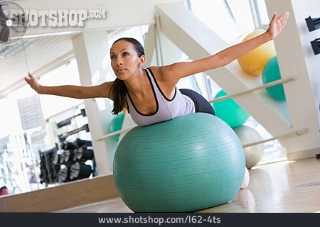 
                Frau, Sport & Fitness, Aerobic, Gymnastikball                   
