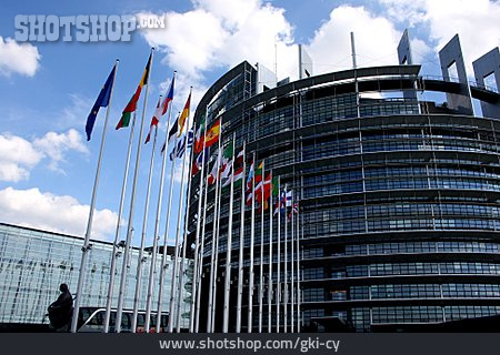 
                Europa, Europäisches Parlament, Straßburg                   