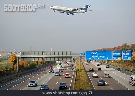 
                Verkehr, Autobahn, Frankfurter Kreuz                   
