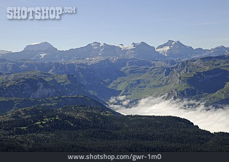 
                Gebirge, Glarner Alpen                   