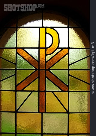 
                Kirchenfenster, Bleiverglasung, Pax                   