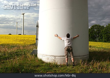 
                Umweltfreundlich, Windenergie, Windrad, ökostrom                   