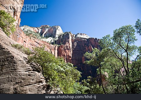 
                Schlucht, Zion-nationalpark                   