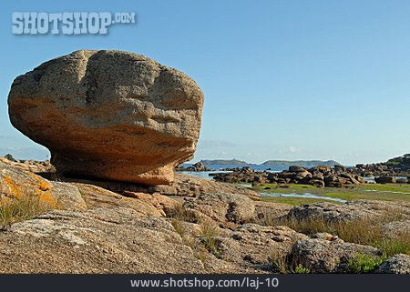 
                Felsen, Granitküste, Côte De Granit Rose                   