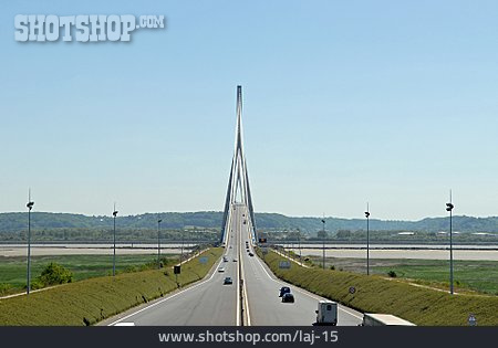 
                Pont De Normandie, Highway Bridge                   