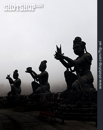 
                Buddhismus, Statue, Buddha, Tian Tan Buddha                   