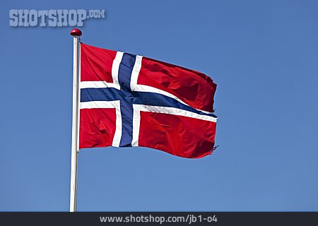 
                Fahne, Norwegen, Nationalflagge                   