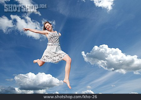 
                Lebensfreude, Luftsprung, Freiheitsgefühl                   