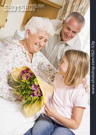 
                Großmutter, Pflege & Fürsorge, Genesung, Krankenbesuch                   