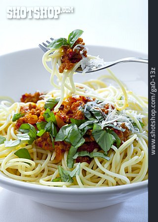 
                Nudelgericht, Spaghetti, Spaghetti Bolognese                   