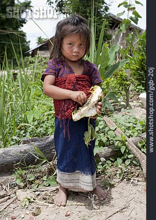 
                Mädchen, Laos                   