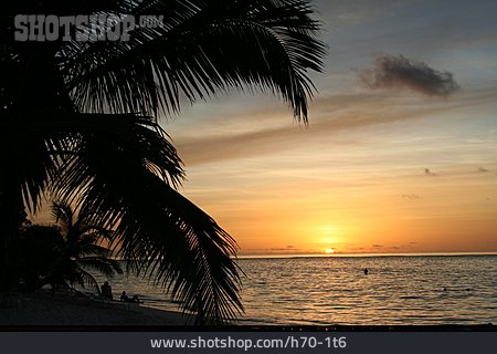 
                Sonnenuntergang, Abendstimmung, Malediven                   