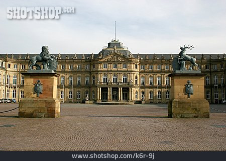 
                Schloss, Stuttgart, Neues Schloss                   