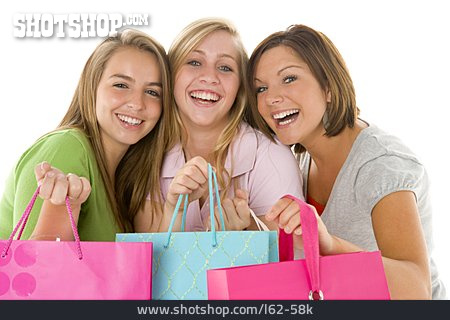
                Teenager, Einkauf & Shopping, Einkaufen, Freundinnen                   