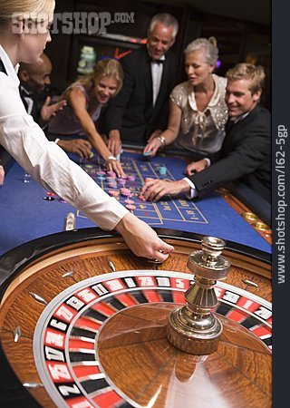 
                Glücksspiel, Roulette, Spielkasino, Croupier                   
