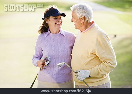 
                Paar, Golf, Golfen                   