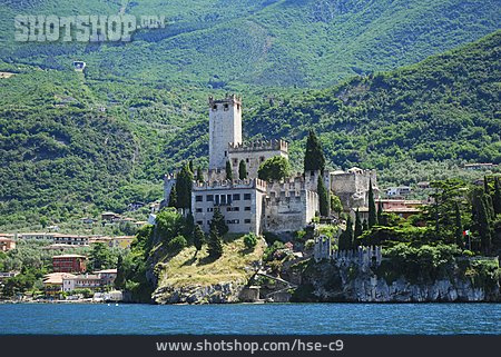 
                Burg, Scaligerburg, Malcesine                   