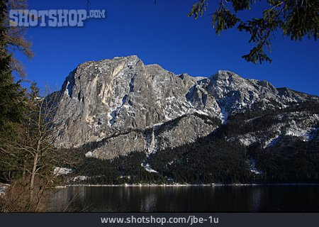 
                Gebirge, Bergsee, Altausseer See, Trisselwand                   