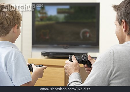 
                Vater, Sohn, Videospiel, Konsolenspiel                   
