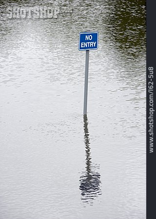 
                überschwemmung, Hochwasser, No Entry                   