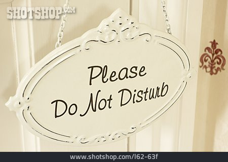 
                Please Do Not Disturb, Bitte Nicht Stören                   