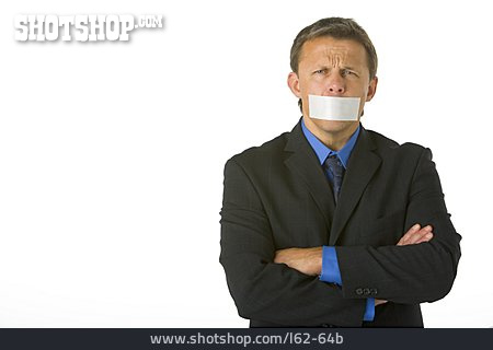 
                Silence, Discretion, Speech Ban                   