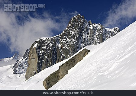 
                Schnee, Gipfel, Savoyer Alpen                   