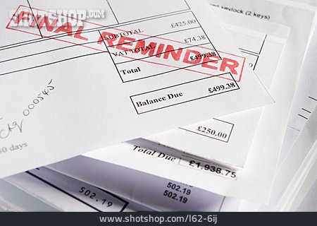 
                Buchhaltung, Rechnung, Mahnung, überfällig, Zahlungserinnerung                   