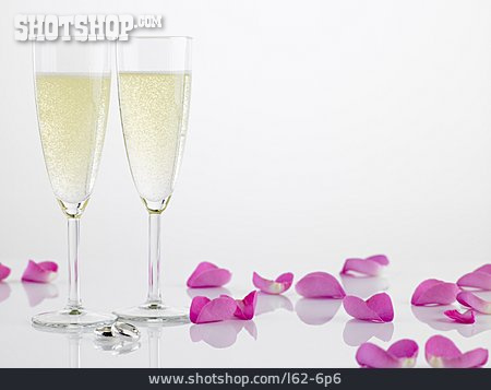 
                Hochzeit, Sektglas, Verlobung                   