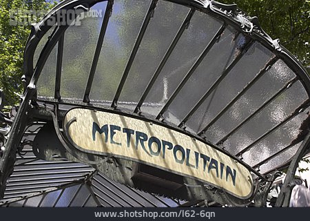 
                Métro-schild, Metrostation                   