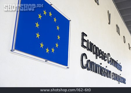 
                Europafahne, Europäische Union, Europäische Kommission                   