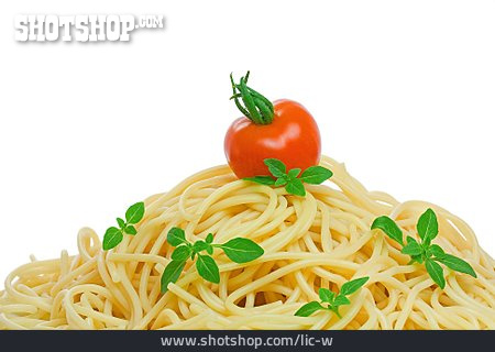 
                Tomate, Spaghetti                   