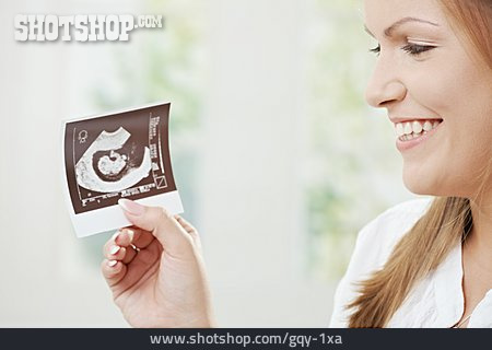 
                Ultraschallbild, Schwangere                   