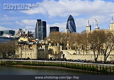 
                Stadtansicht, London, Tower Of London                   