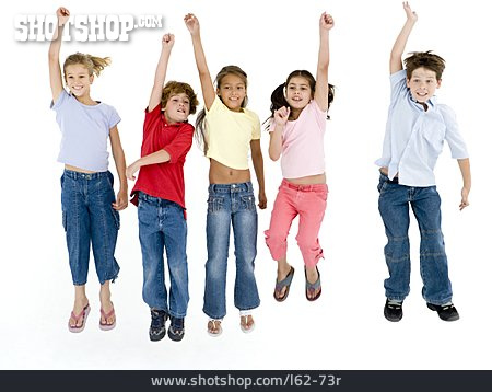 
                Children Group, Jumping, Clique                   