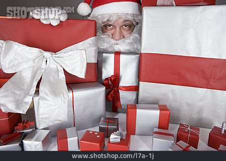 
                Weihnachten, Weihnachtsmann, Bescherung, Weihnachtsgeschenk                   
