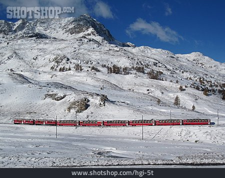 
                Train, Bernina Express                   